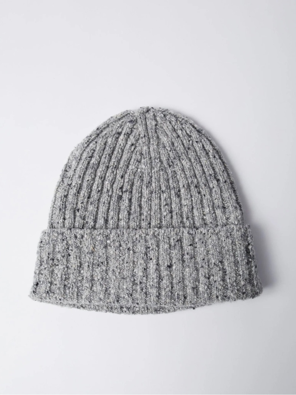 ⭐️Cozy Ribbed Knit Beanie in Light Gray⭐️